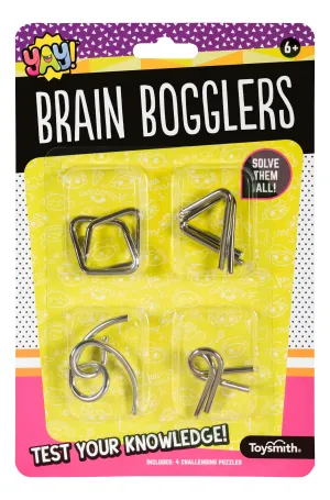 Yay! Brain Bogglers - Four Challenging Puzzles