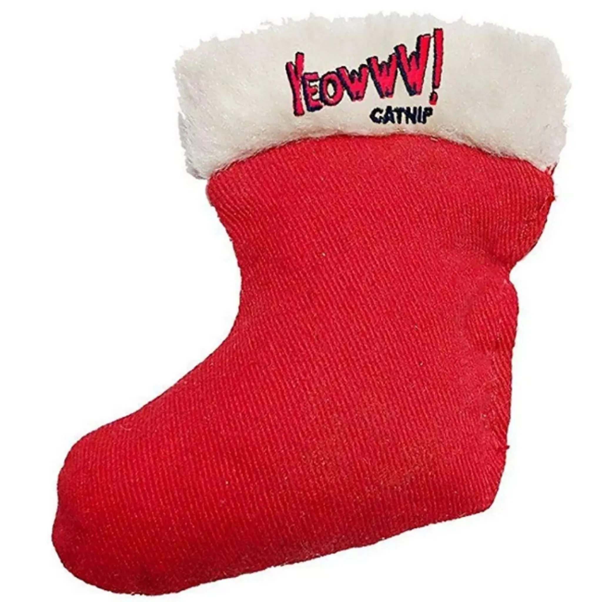 YEOWWW! Red Stocking Cat Toy