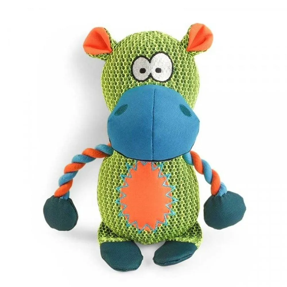 Zoon Dura Dog Toy - Hippo